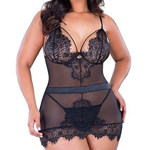 Lace Strap Night Wear - Secret Apparel