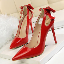 Load image into Gallery viewer, Pointed high heels stiletto shoes
