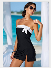 Load image into Gallery viewer, Bow Bodycon Dress - Secret Apparel
