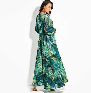 Digi Print Maxi Dress - Secret Apparel