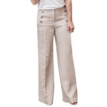 Load image into Gallery viewer, Buttoned Wide Leg Pants - Secret Apparel
