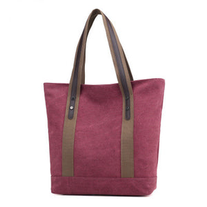 Canvas Tote Hand Bag - Secret Apparel