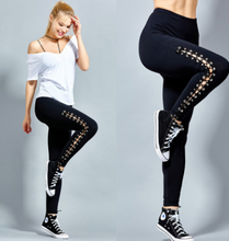 Load image into Gallery viewer, Stretchable Plus Size Leggings - Secret Apparel
