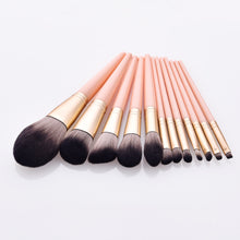 Load image into Gallery viewer, Pink Makeup Brush Set - Secret Apparel
