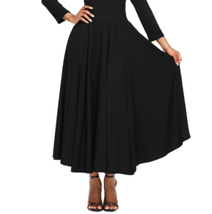 High Waist Pleated Skirt - Secret Apparel