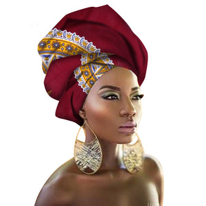 Wrapped High Turban - Secret Apparel