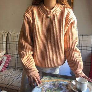 Knitted One-size Sweater Jumper - Secret Apparel