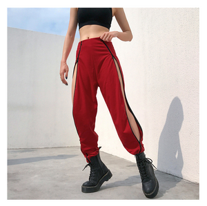 Casual Side Slit Trousers - Secret Apparel