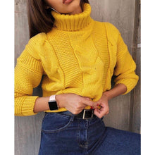 Load image into Gallery viewer, Turtleneck Loose Sweater - Secret Apparel
