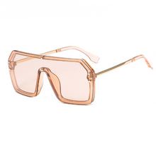 Load image into Gallery viewer, Siamese Oversize Square SunGlasses - Secret Apparel
