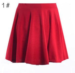 Various Colours Pleated Skirt - Secret Apparel