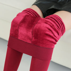 Warm Fur Lined Leggings - Secret Apparel