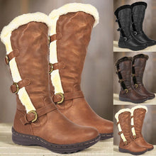 Load image into Gallery viewer, Buckled Snow Boots - Secret Apparel
