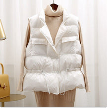 Load image into Gallery viewer, Drawstring Winter Women Gilet Jacket - Secret Apparel
