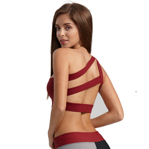 One Shoulder Sports Bra - Secret Apparel