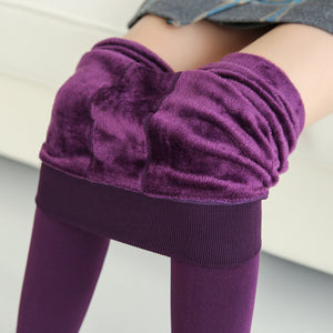 Warm Fur Lined Leggings - Secret Apparel