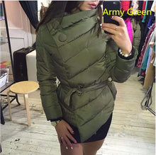 Load image into Gallery viewer, High Neck Wrapped Jacket - Secret Apparel
