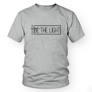 Be the light lettered t-shirt top - Secret Apparel