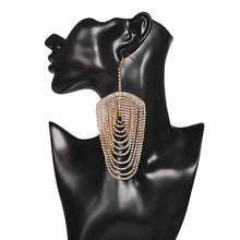 Load image into Gallery viewer, Crystal Tassel Earrings - Secret Apparel
