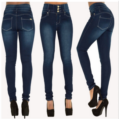 High Waist Slim Pants - Secret Apparel