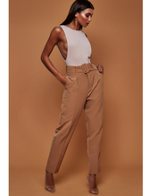 Load image into Gallery viewer, Buckle Straight Pants - Secret Apparel
