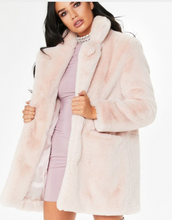 Load image into Gallery viewer, Faux Fur Coat Long Sleeve - Secret Apparel
