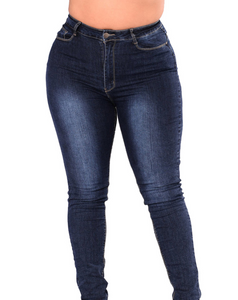 Plus Size Denim Jeans Pants - Secret Apparel