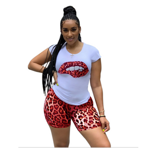 Casual Tops & Animal Print Shorts - Secret Apparel