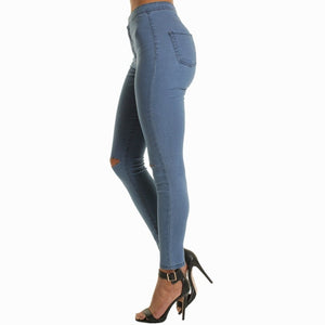 Knee Rip Jeans - Secret Apparel