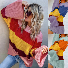 Load image into Gallery viewer, Bell Sleeve Pullover Sweater - Secret Apparel
