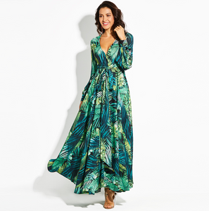 Digi Print Maxi Dress - Secret Apparel