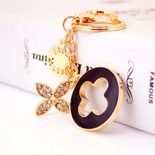 Load image into Gallery viewer, Four-Leaf Clover Keychain - Secret Apparel
