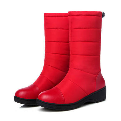 Mid Calf  Snow Boots - Secret Apparel