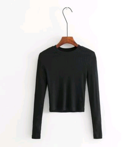 Slim Short Long Sleeve Sweater - Secret Apparel