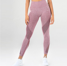 Load image into Gallery viewer, Mesh patch fitness leggings - Secret Apparel
