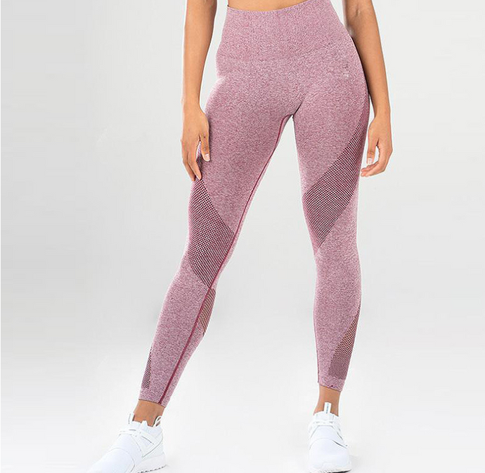 Mesh patch fitness leggings - Secret Apparel