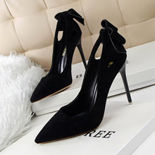 Load image into Gallery viewer, Pointed high heels stiletto shoes
