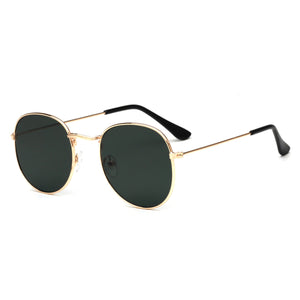 Metallic Frame Sunglasses - Secret Apparel