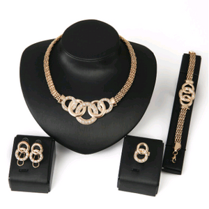 Gold Silver Jewellery Set - Secret Apparel