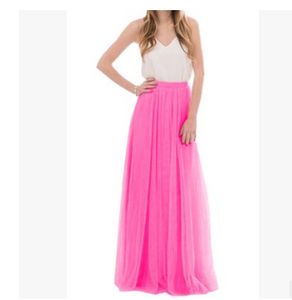 Mesh maxi skirt - Secret Apparel