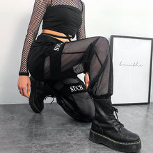 Load image into Gallery viewer, Mesh Hollow Hip-hop Trousers - Secret Apparel
