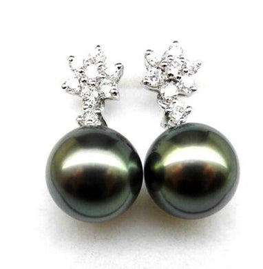 Black Pearl Earrings - Secret Apparel