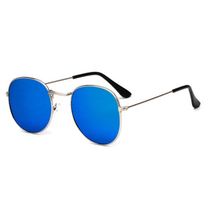 Metallic Frame Sunglasses - Secret Apparel