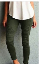 Load image into Gallery viewer, Pleated jeggings Various Colors - Secret Apparel
