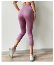 Load image into Gallery viewer, Cropped Yoga Leggings - Secret Apparel
