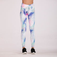 Load image into Gallery viewer, tie die yoga fitness pants - Secret Apparel
