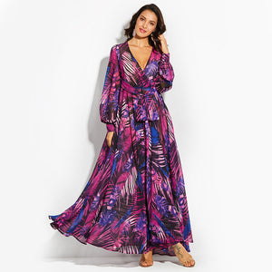 Digi Print Maxi Dress - Secret Apparel