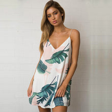 Load image into Gallery viewer, V-Neck Sling Dress - Secret Apparel
