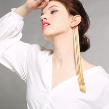 Load image into Gallery viewer, Long Tassel Earrings - Secret Apparel
