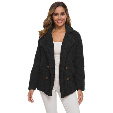 Double Breast Wool Coat - Secret Apparel